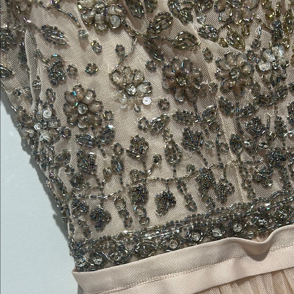 Needle & Thread Beaded pink tulle gown - Picture 2 of 10